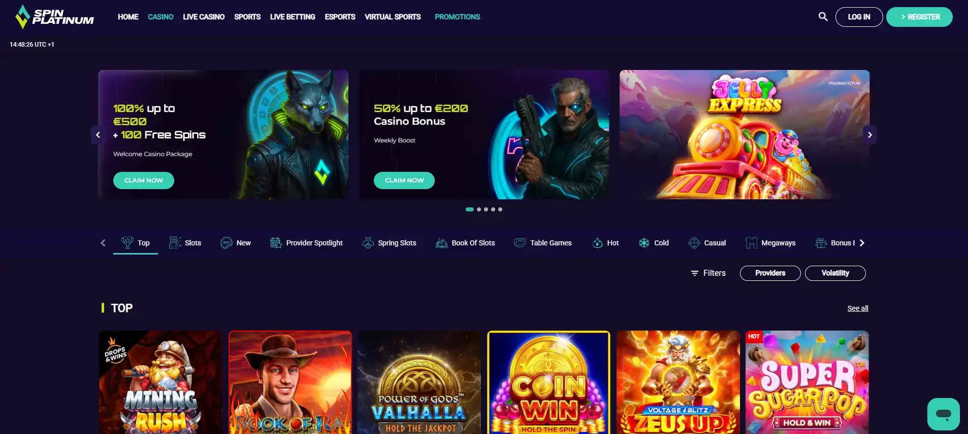 SpinPlatinum Casino