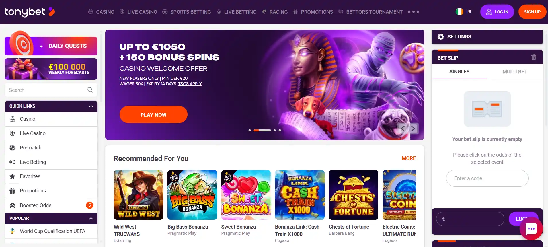 TonyBet Casino